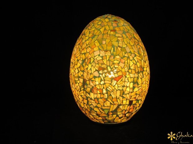 Mozaiek lamp Egg Ghalia 4